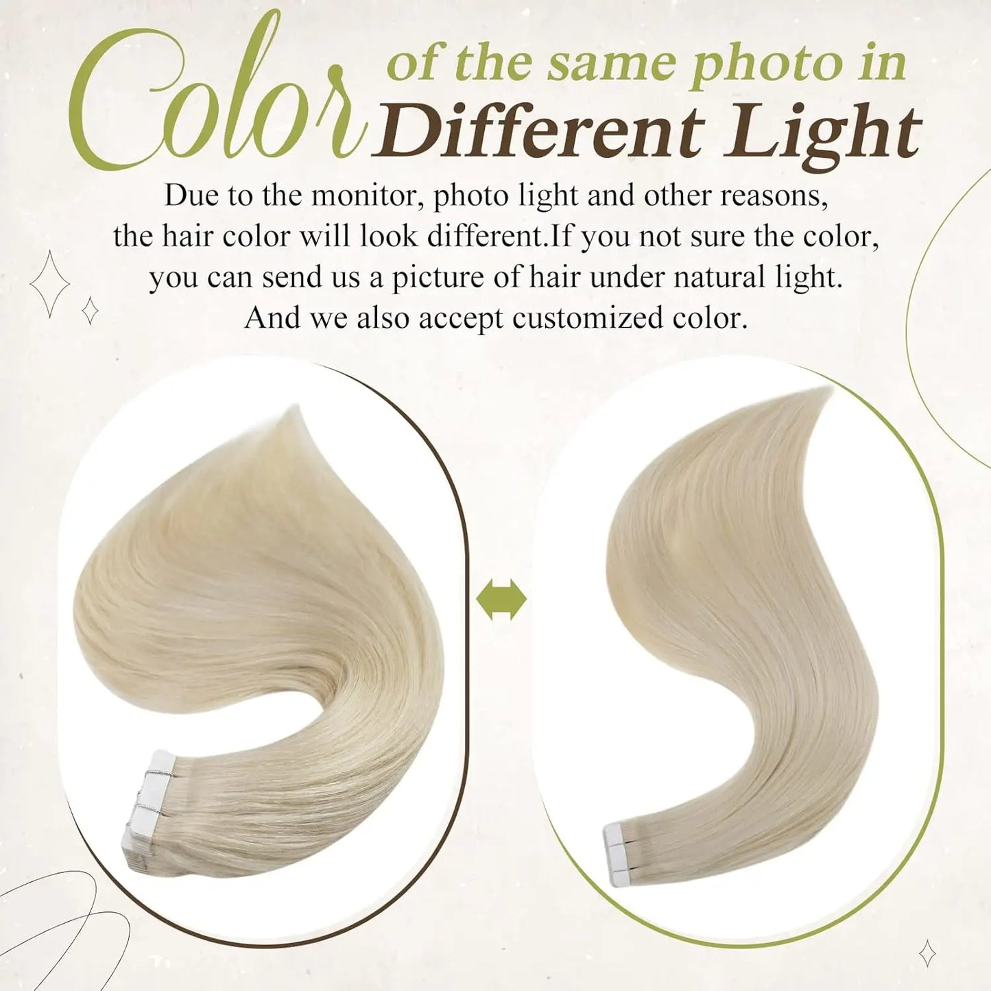 Tape In 100% Remy Human Hair Straight Double Sided